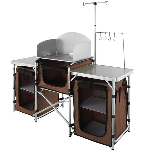 Camping kitchen table - kitchen, folding